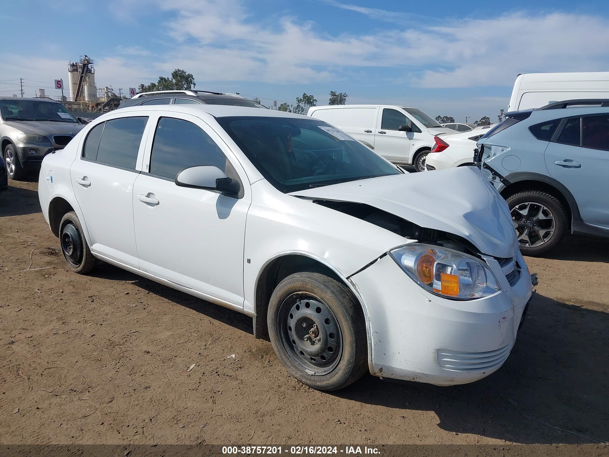 chevrolet cobalt 2008 1g1al58f587238276