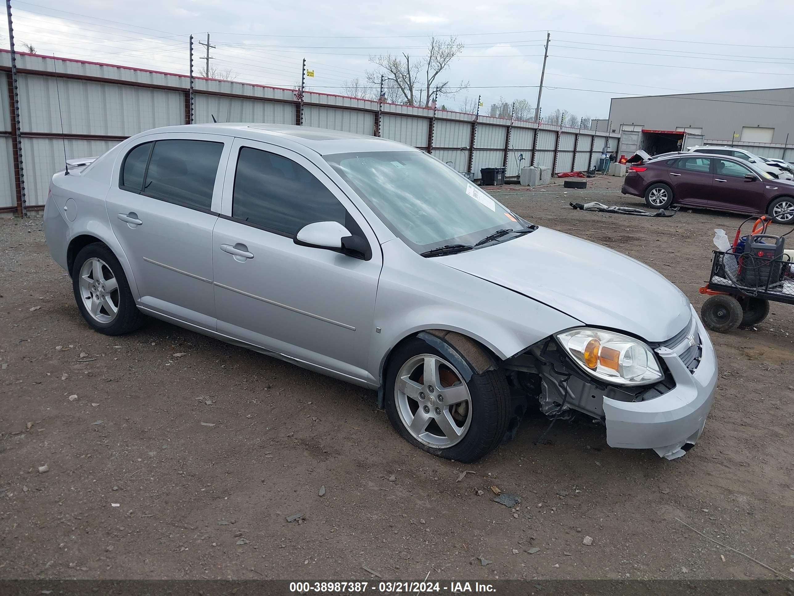 chevrolet cobalt 2008 1g1al58fx87222736