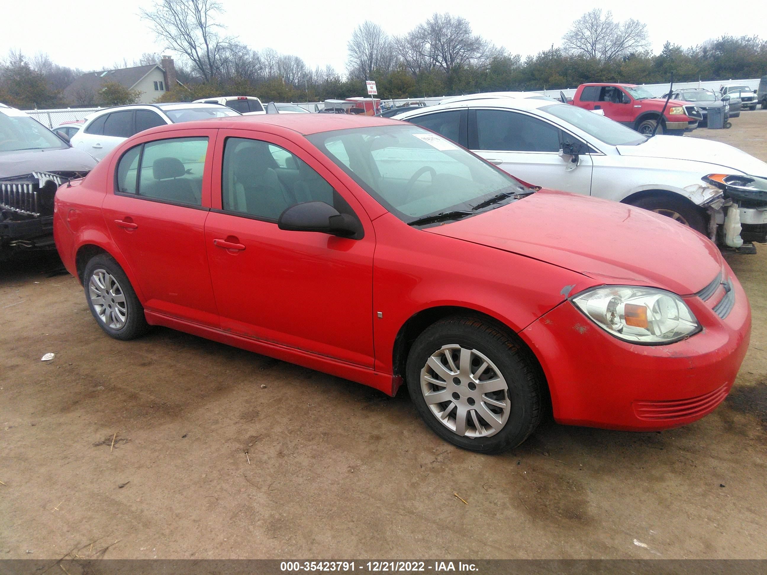 chevrolet cobalt 2009 1g1as58h797100339