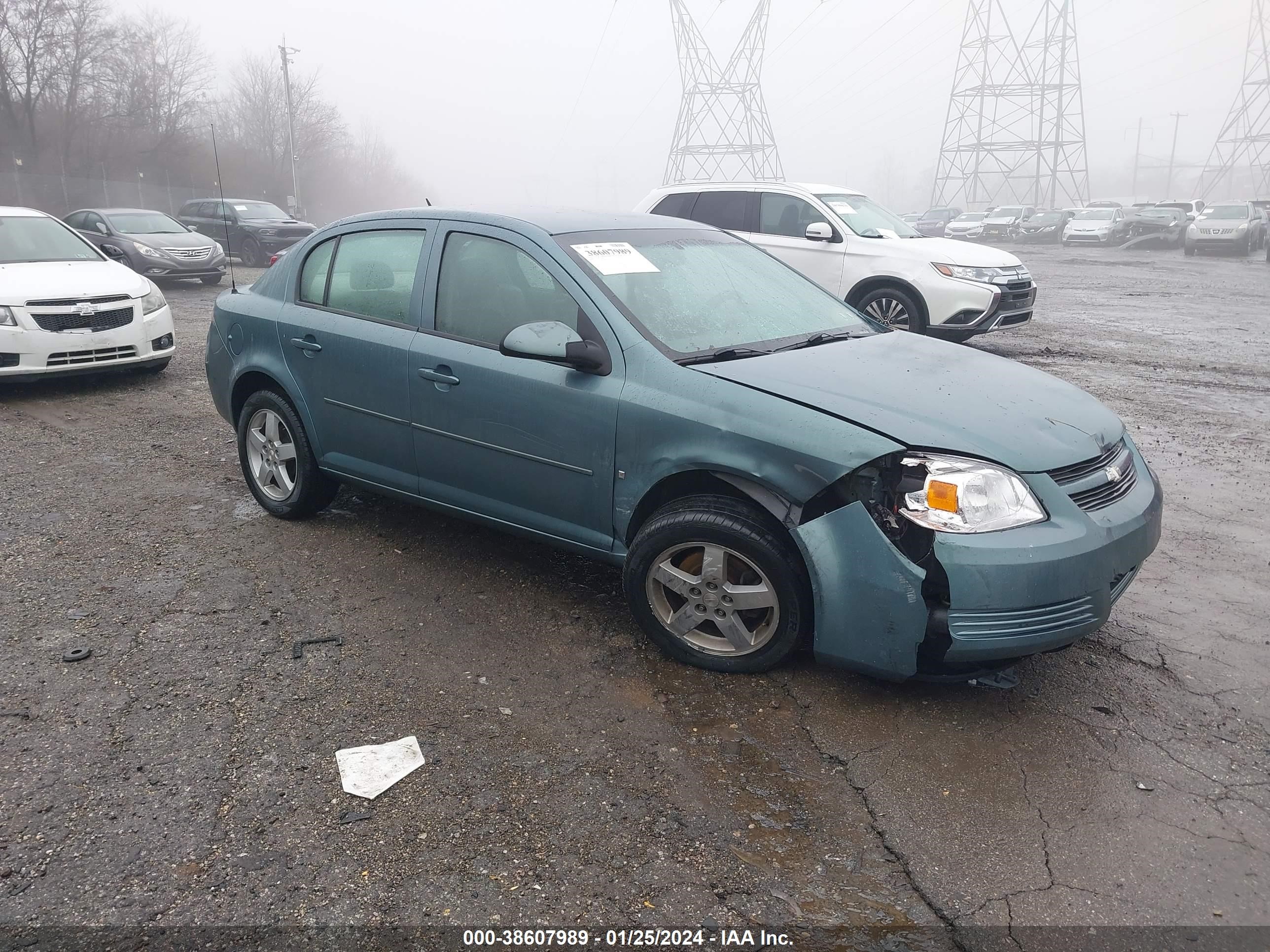 chevrolet cobalt 2009 1g1at58hx97190664