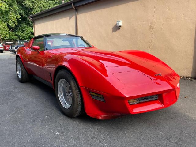 chevrolet corvette 1981 1g1ay8767b5100083