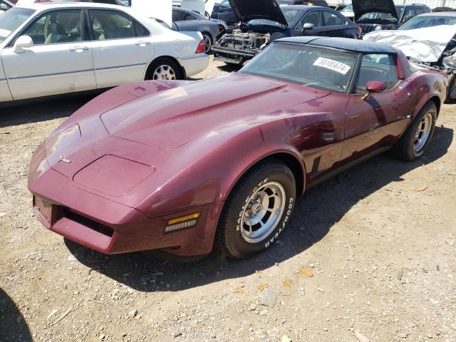 chevrolet corvette 1981 1g1ay8767bs413748