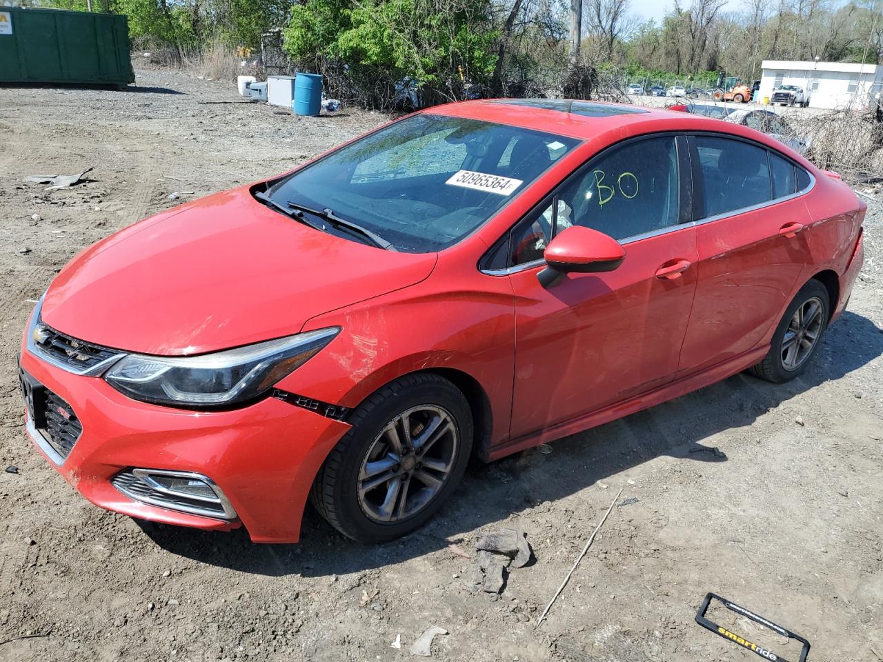 chevrolet cruze 2016 1g1be5sm8g7326551