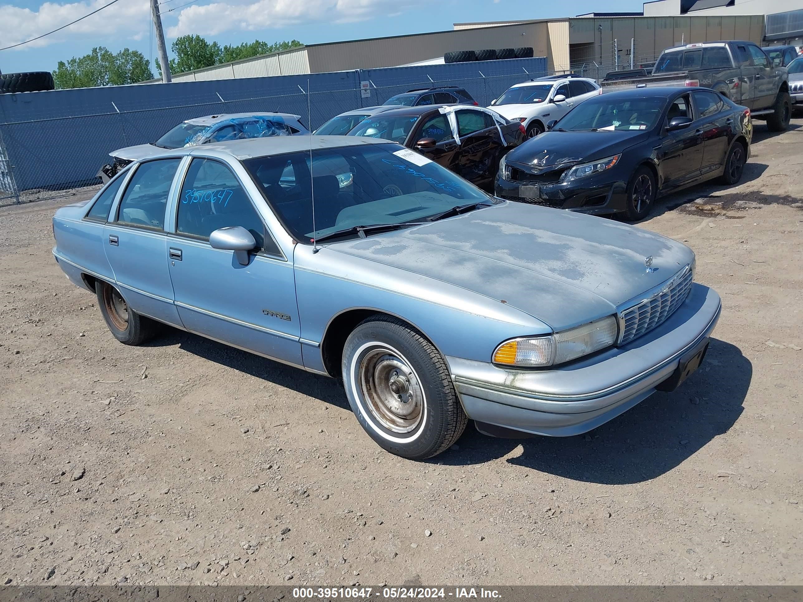 chevrolet caprice 1992 1g1bl53e4nr116091