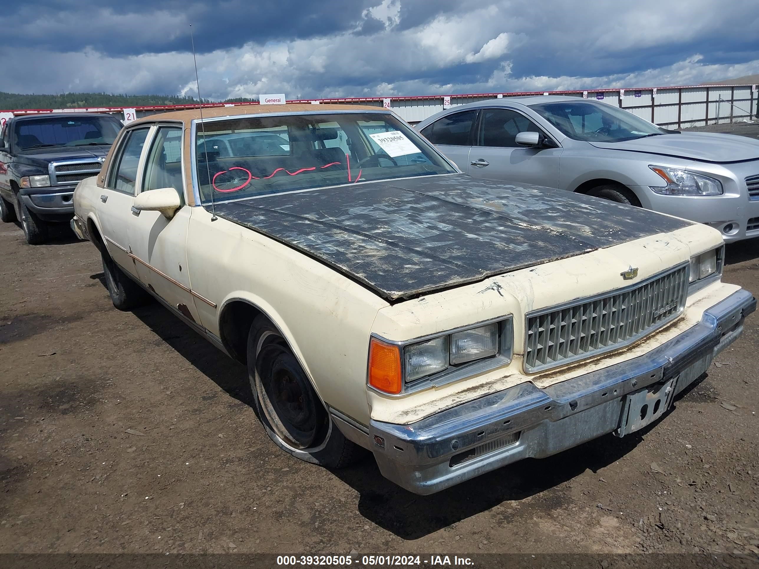 chevrolet caprice 1986 1g1bn69h8g9126823