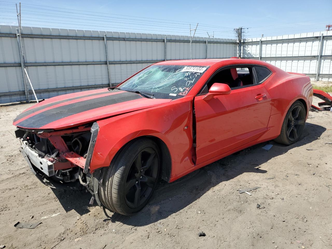 chevrolet camaro 2017 1g1fb1rs3h0155600