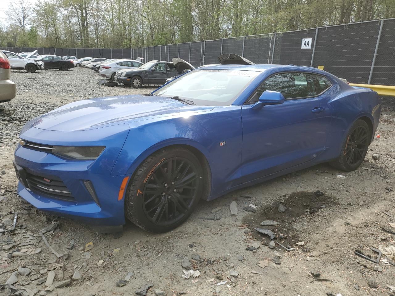 chevrolet camaro 2017 1g1fb1rs9h0127428