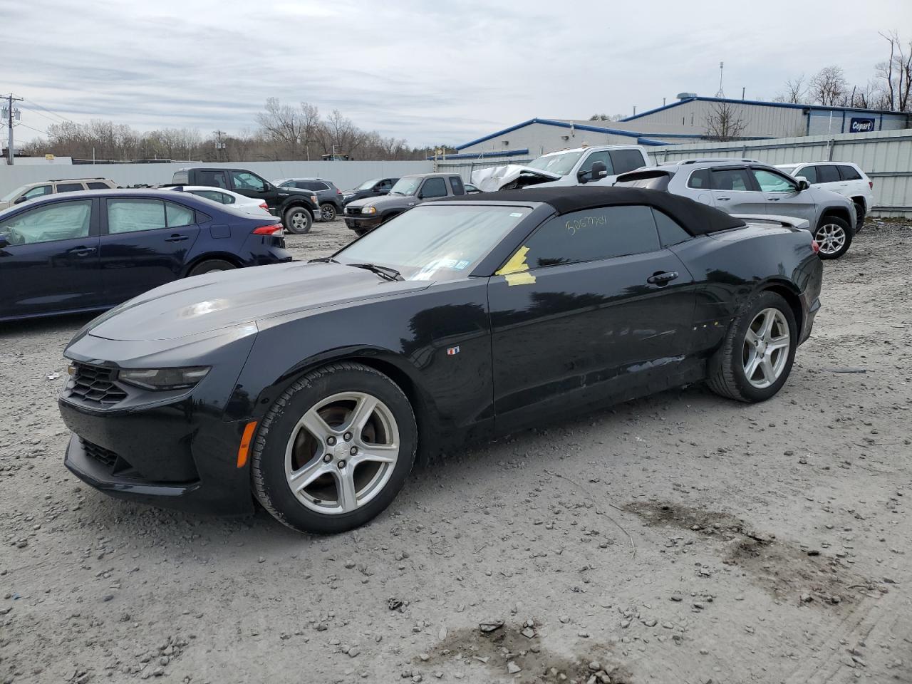 chevrolet camaro 2019 1g1fb3ds8k0119654