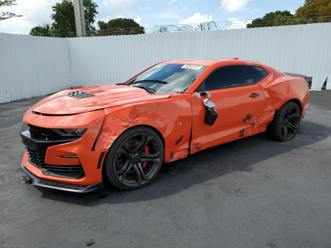 chevrolet camaro 2019 1g1fe1r78k0157157