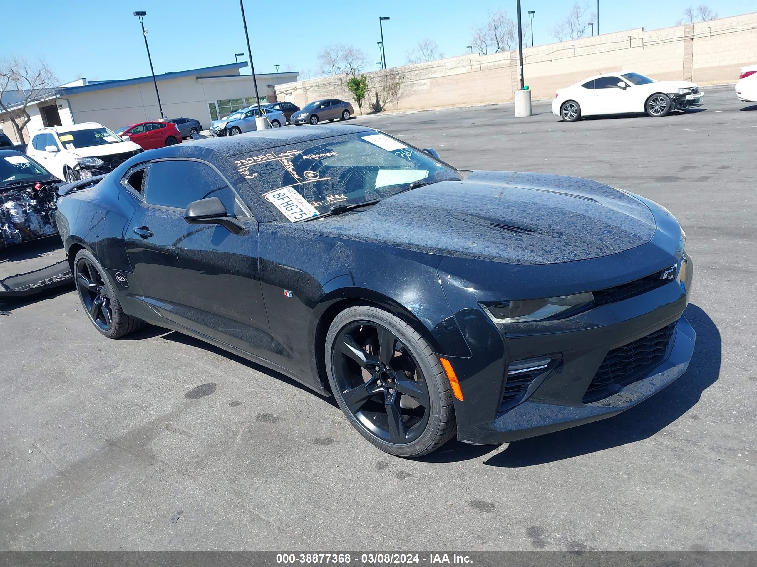 chevrolet camaro 2017 1g1fe1r79h0132860