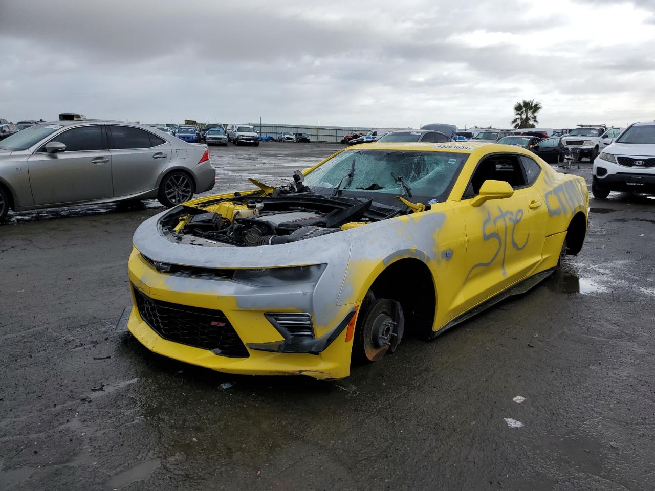 chevrolet camaro 2017 1g1ff1r71h0172945