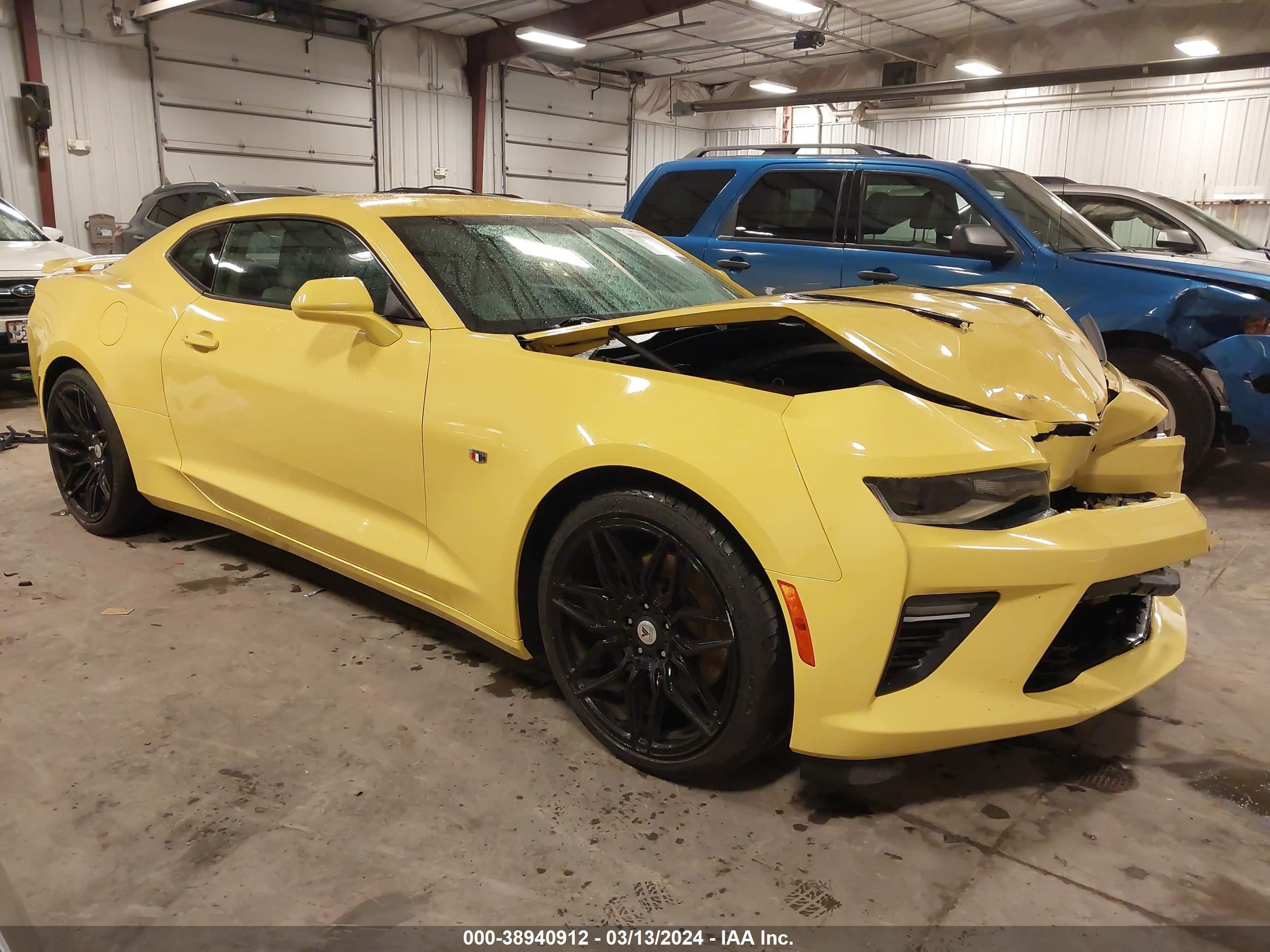 chevrolet camaro 2018 1g1ff1r71j0125825