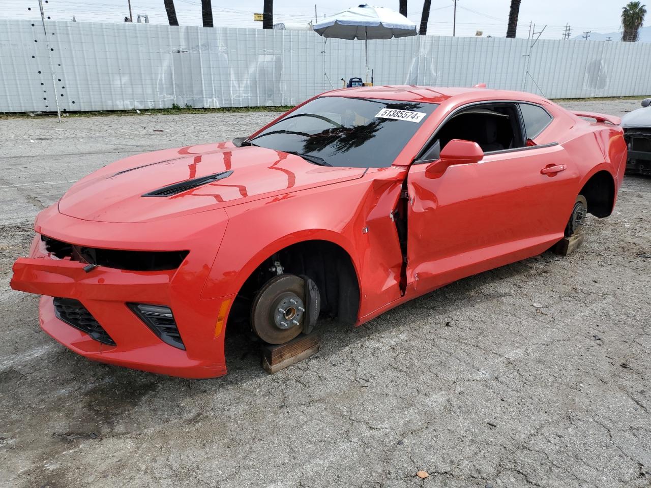 chevrolet camaro 2017 1g1ff1r7xh0133108