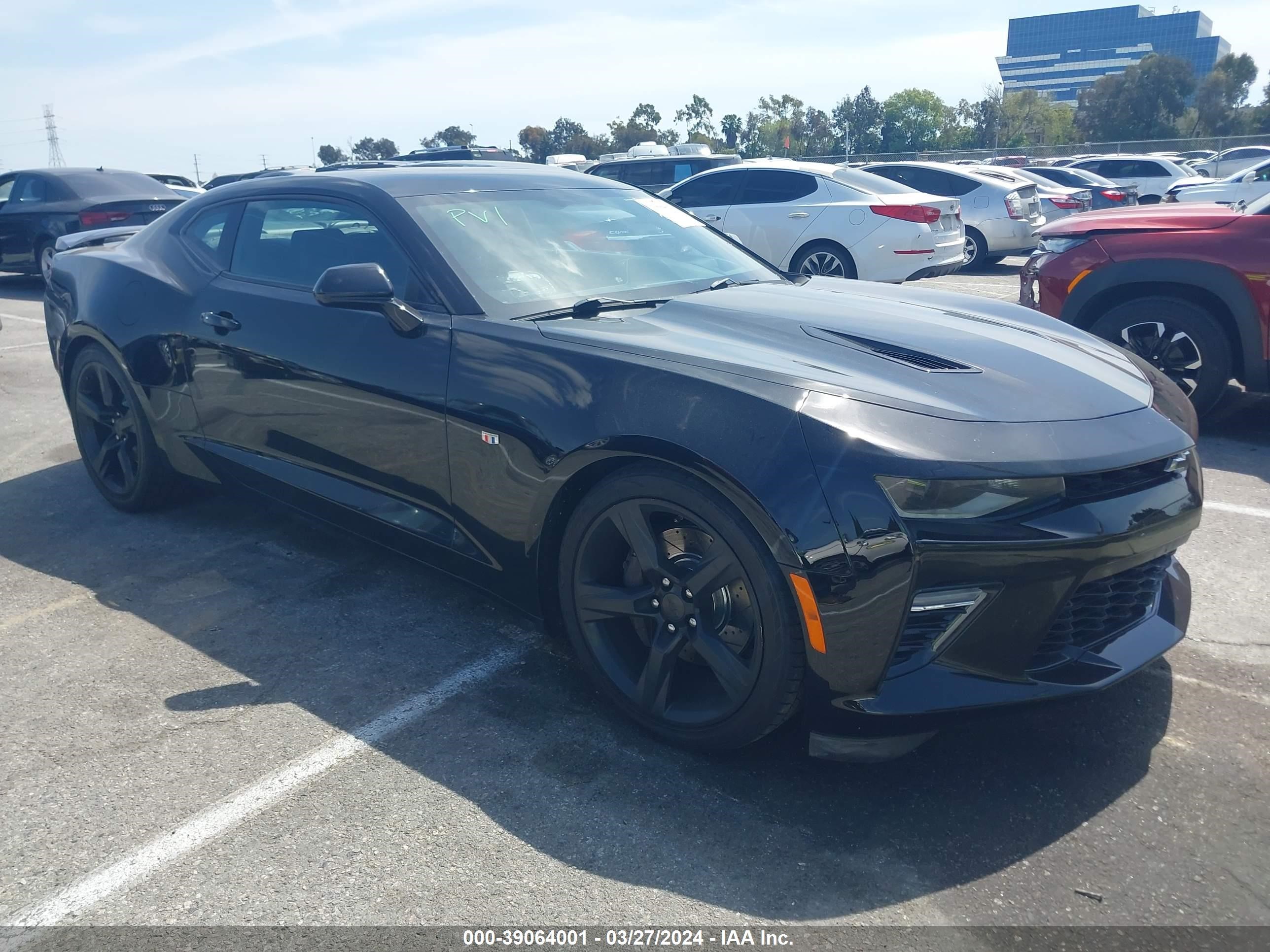 chevrolet camaro 2018 1g1fh1r71j0142067