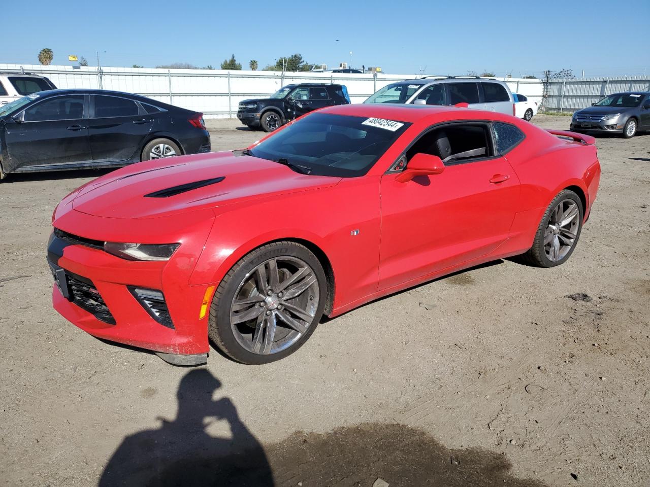 chevrolet camaro 2017 1g1fh1r75h0163563