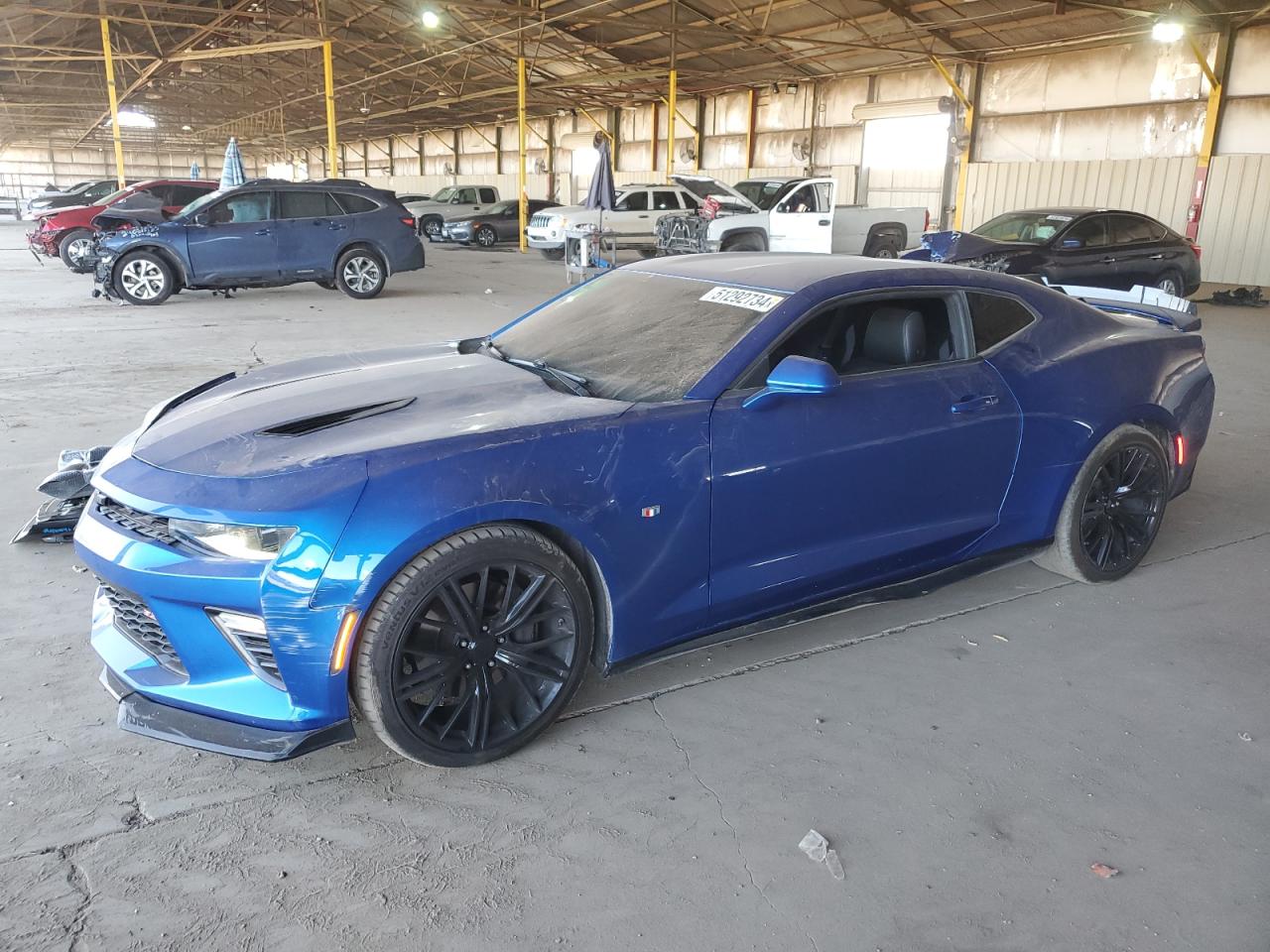 chevrolet camaro 2017 1g1fh1r79h0213462