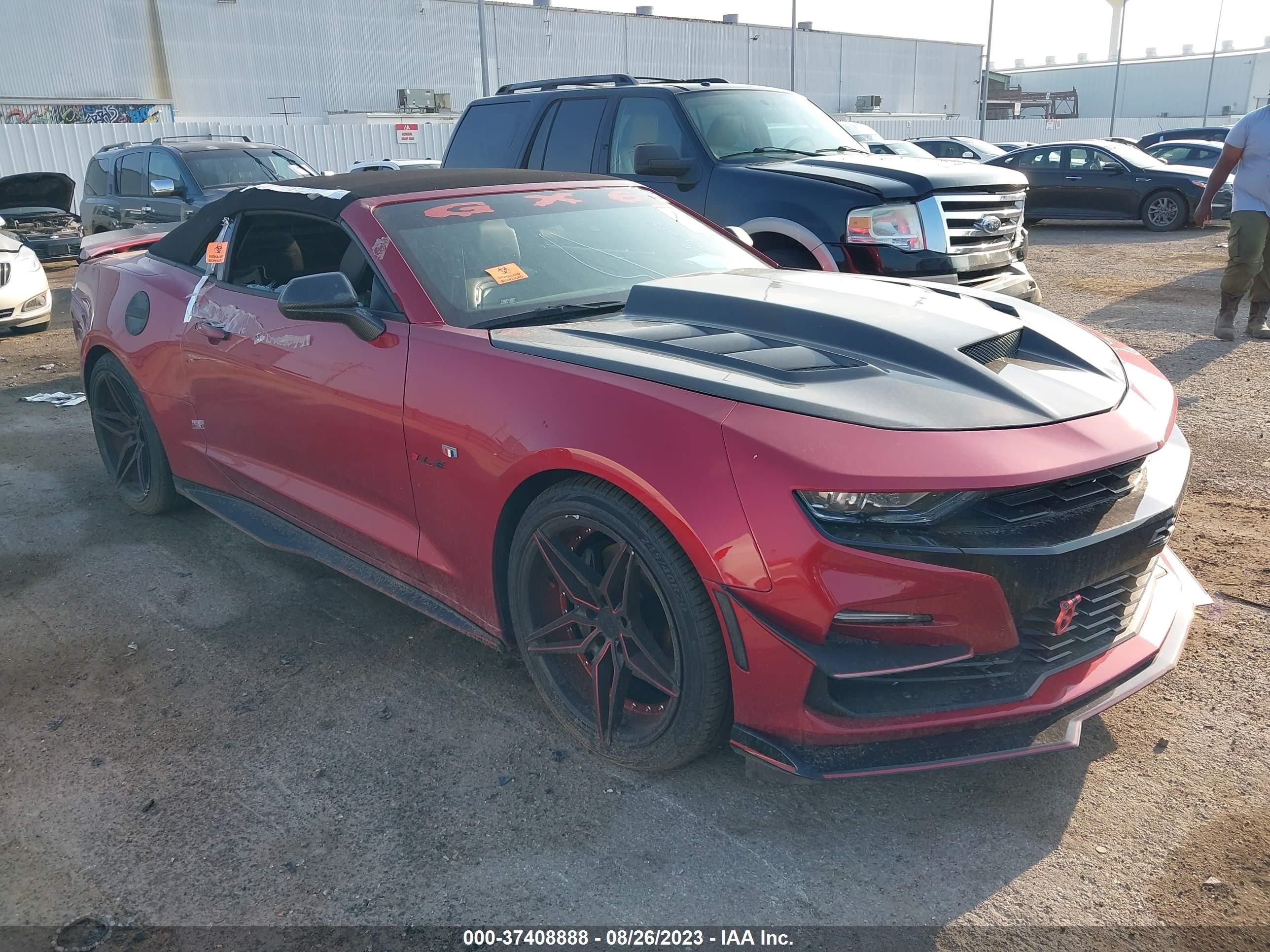 chevrolet camaro 2019 1g1fh3d78k0156942