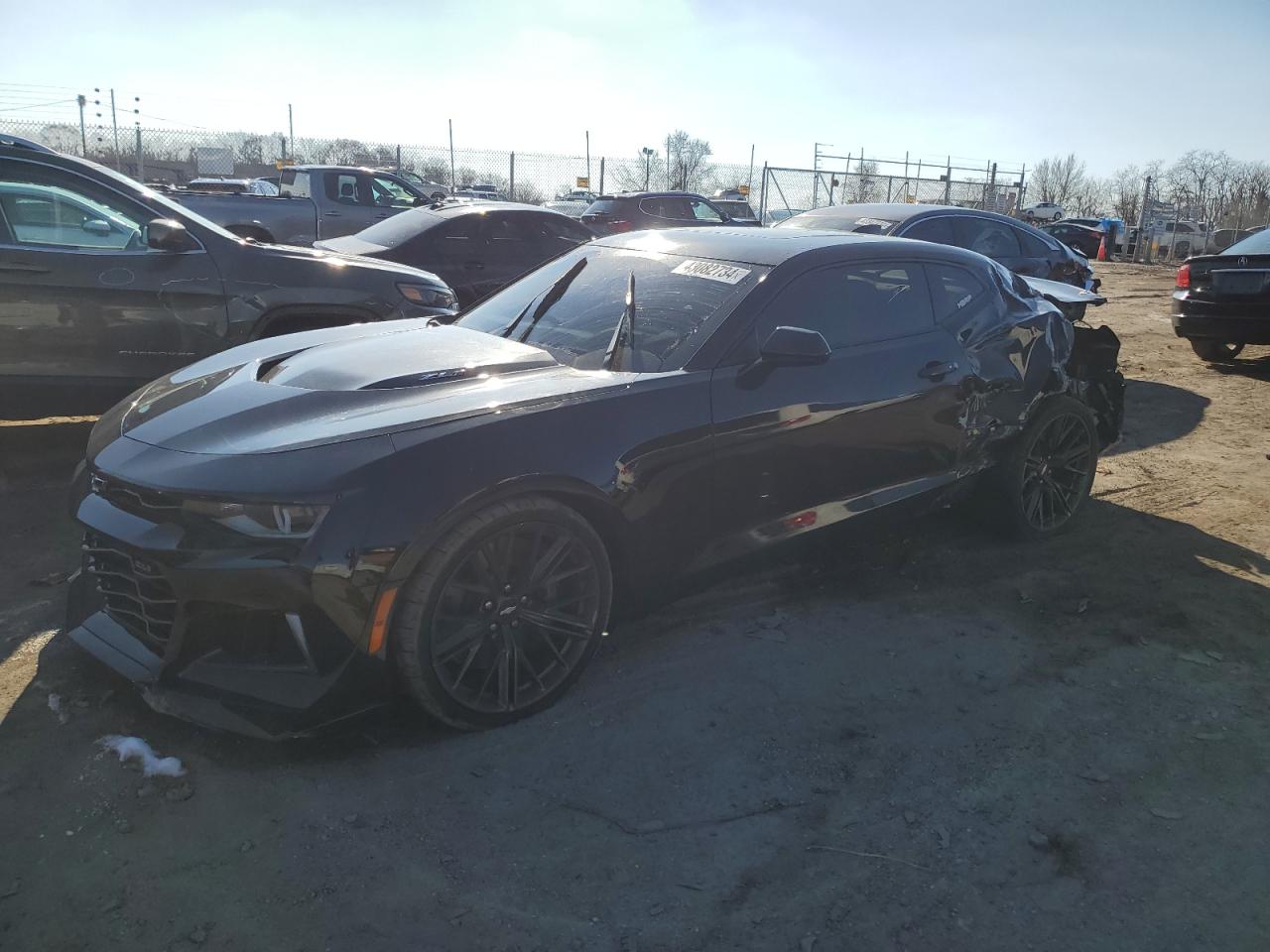 chevrolet camaro 2019 1g1fk1r60k0112536