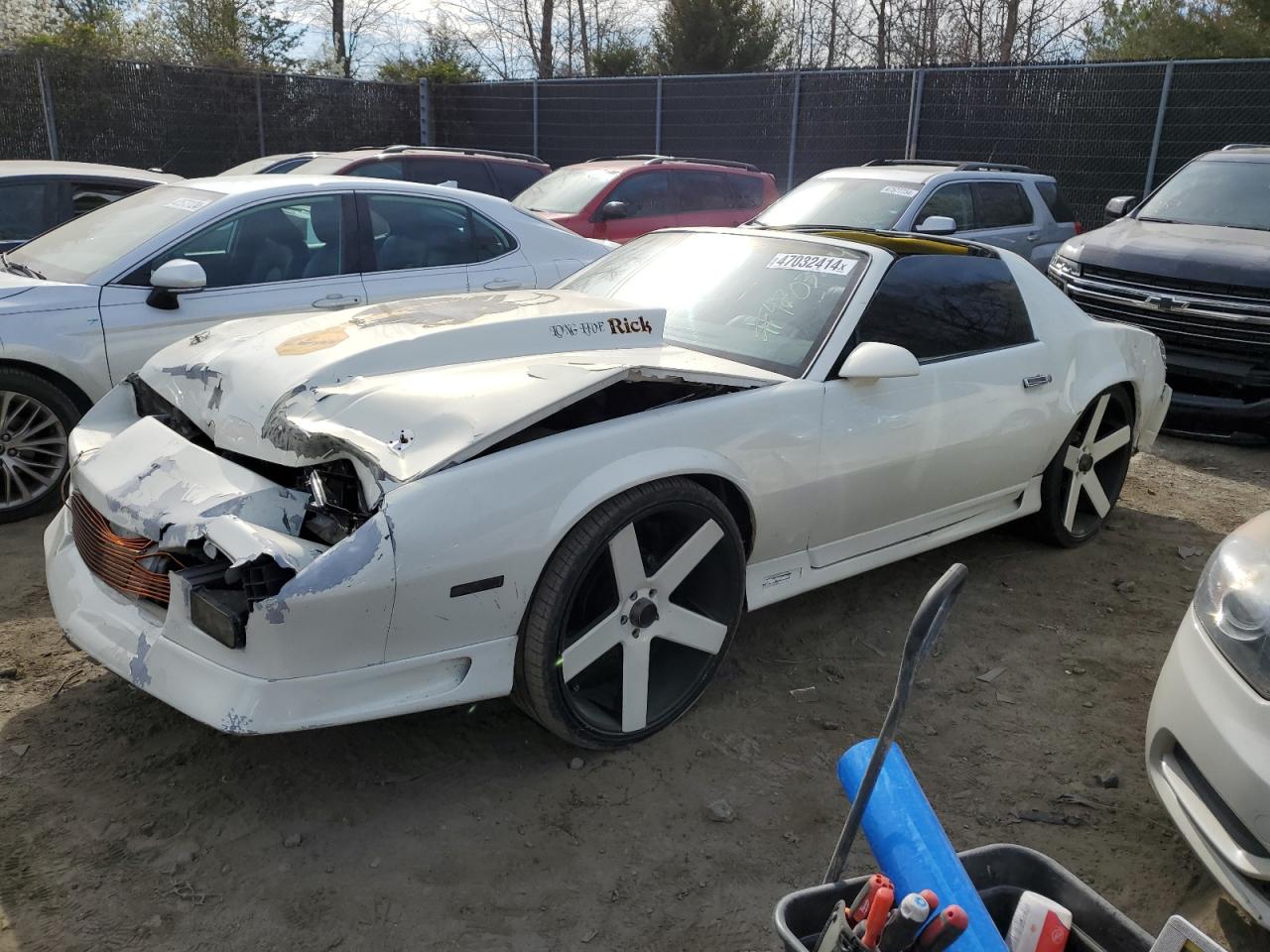 chevrolet camaro 1991 1g1fp23e1ml176772