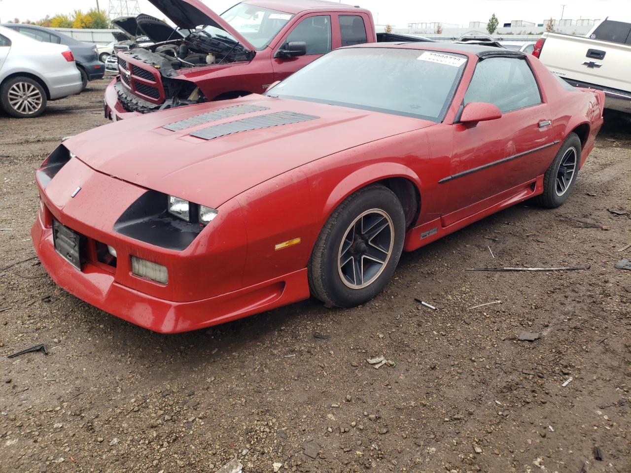 chevrolet camaro 1991 1g1fp23e7ml135384