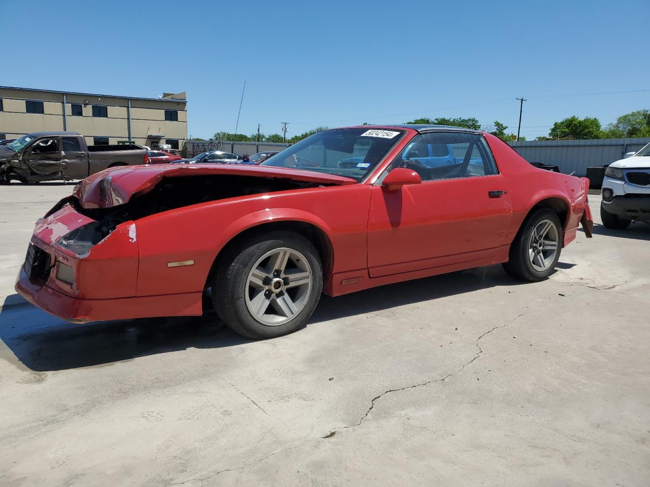 chevrolet camaro 1986 1g1fp87f3gl129558