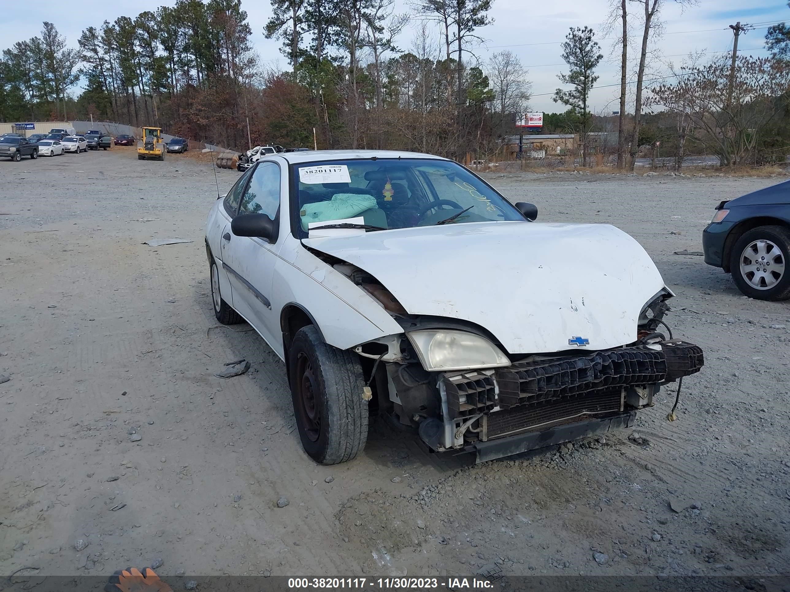 chevrolet cavalier 2001 1g1jc124517203405