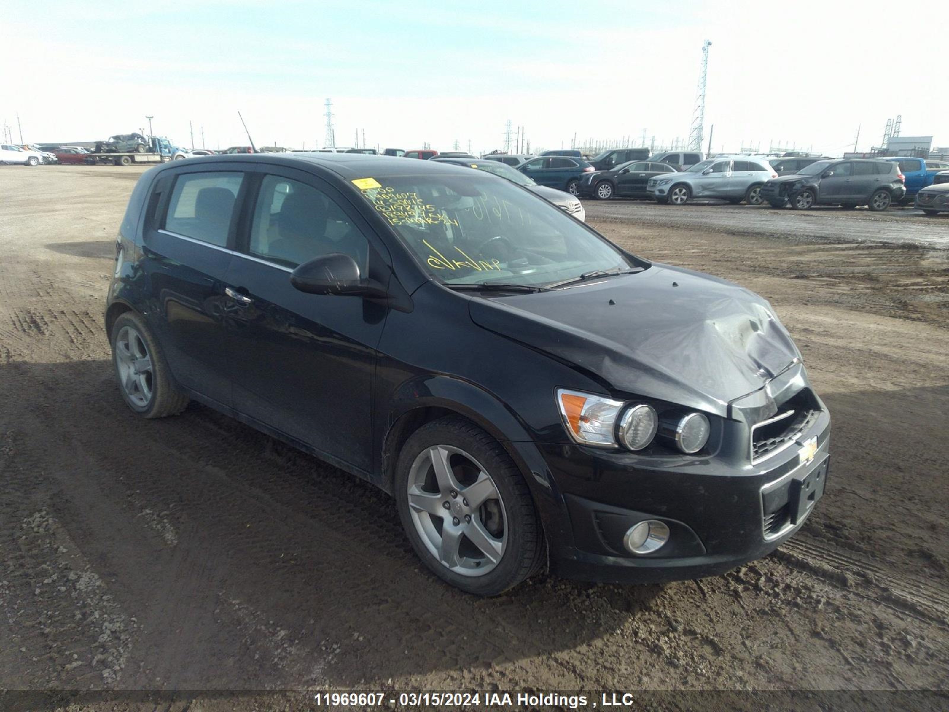 chevrolet sonic 2014 1g1jc6ehxe4178245