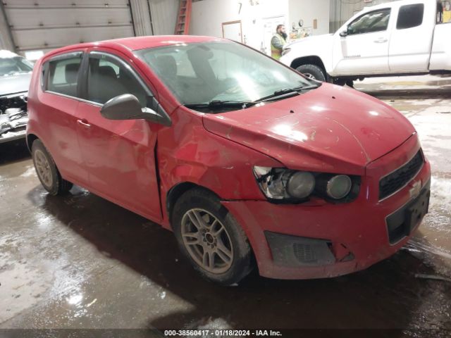 chevrolet sonic 2016 1g1jc6sb2g4166755