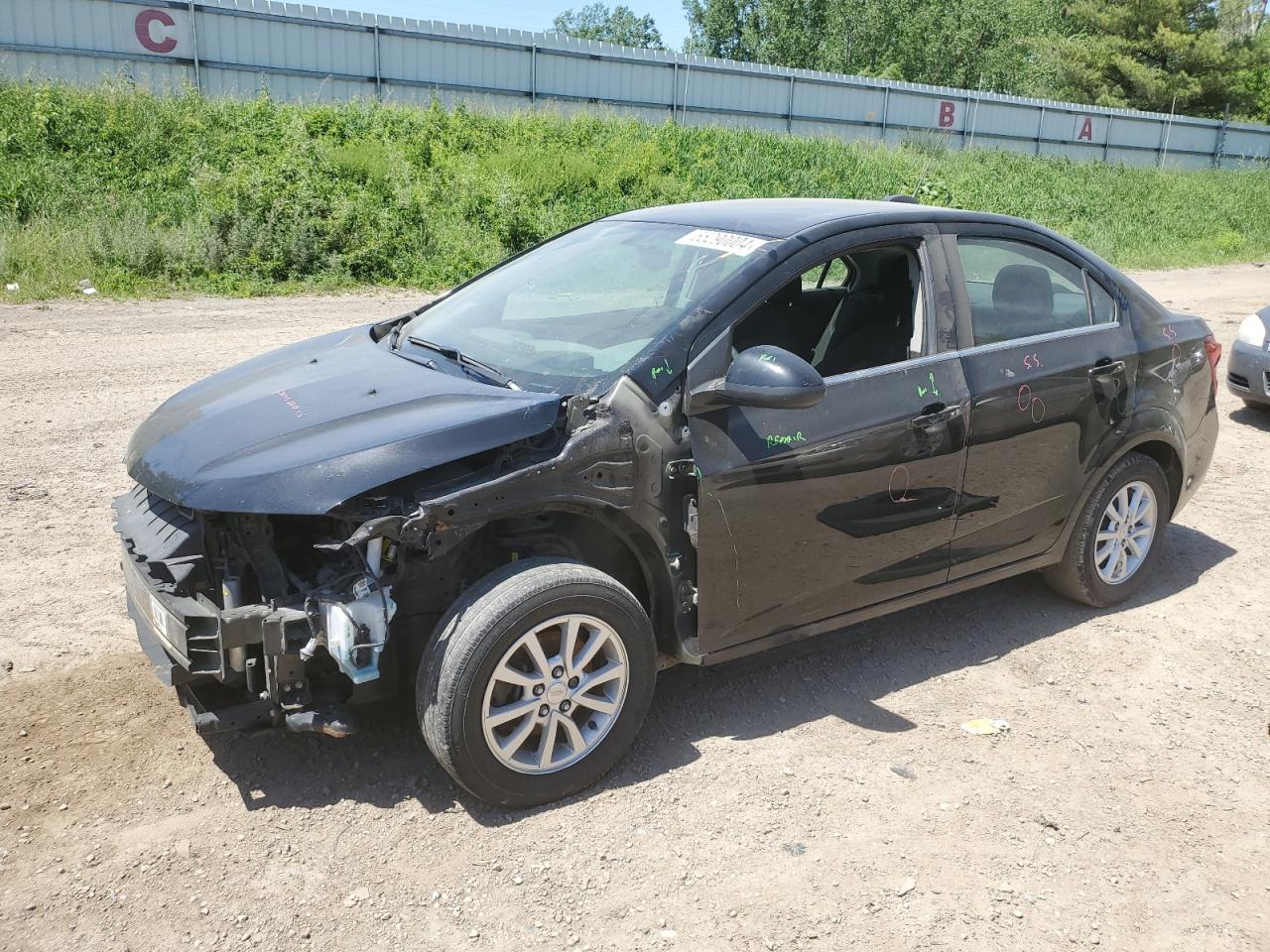 chevrolet sonic 2018 1g1jd5sh6j4108697