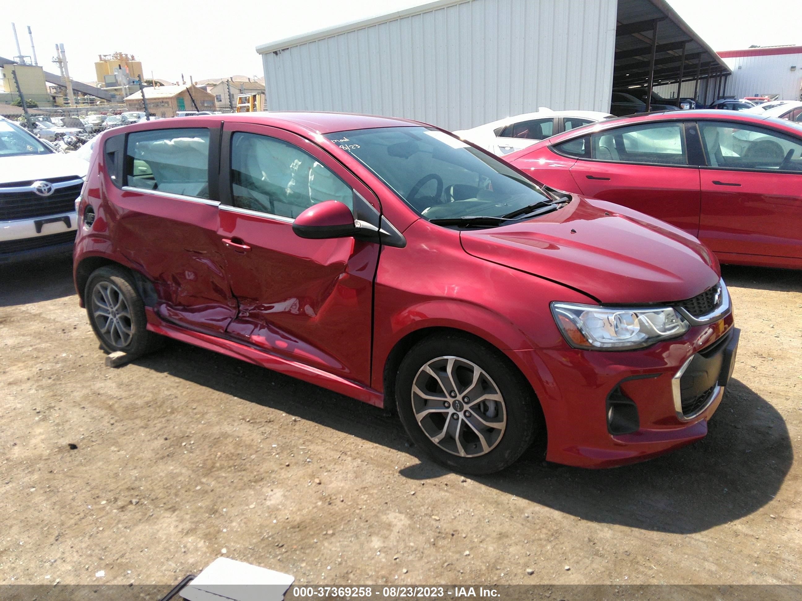 chevrolet sonic 2019 1g1jd6sb0k4134621