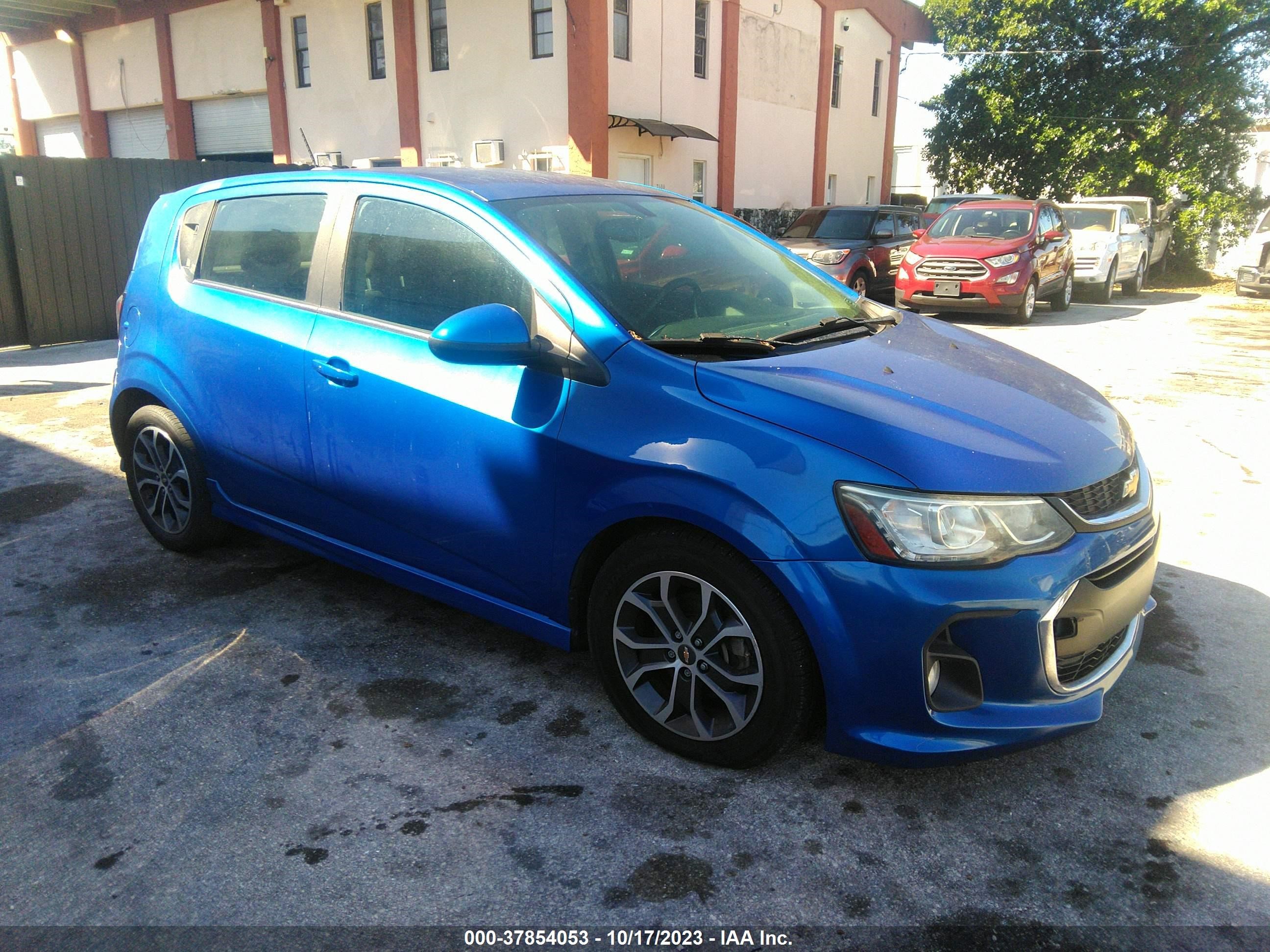 chevrolet sonic 2017 1g1jd6sb3h4129826