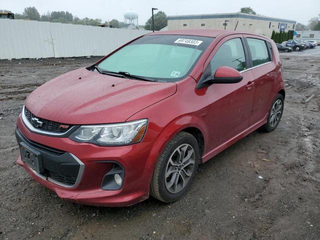 chevrolet sonic lt 2019 1g1jd6sb4k4107633