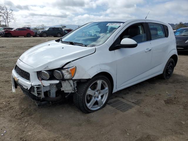 chevrolet sonic ltz 2014 1g1je6sb4e4130573