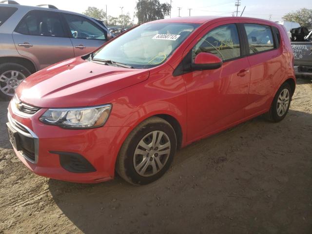 chevrolet sonic 2020 1g1jg6sb3l4123623