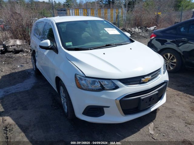 chevrolet sonic 2017 1g1jg6sh6h4146308