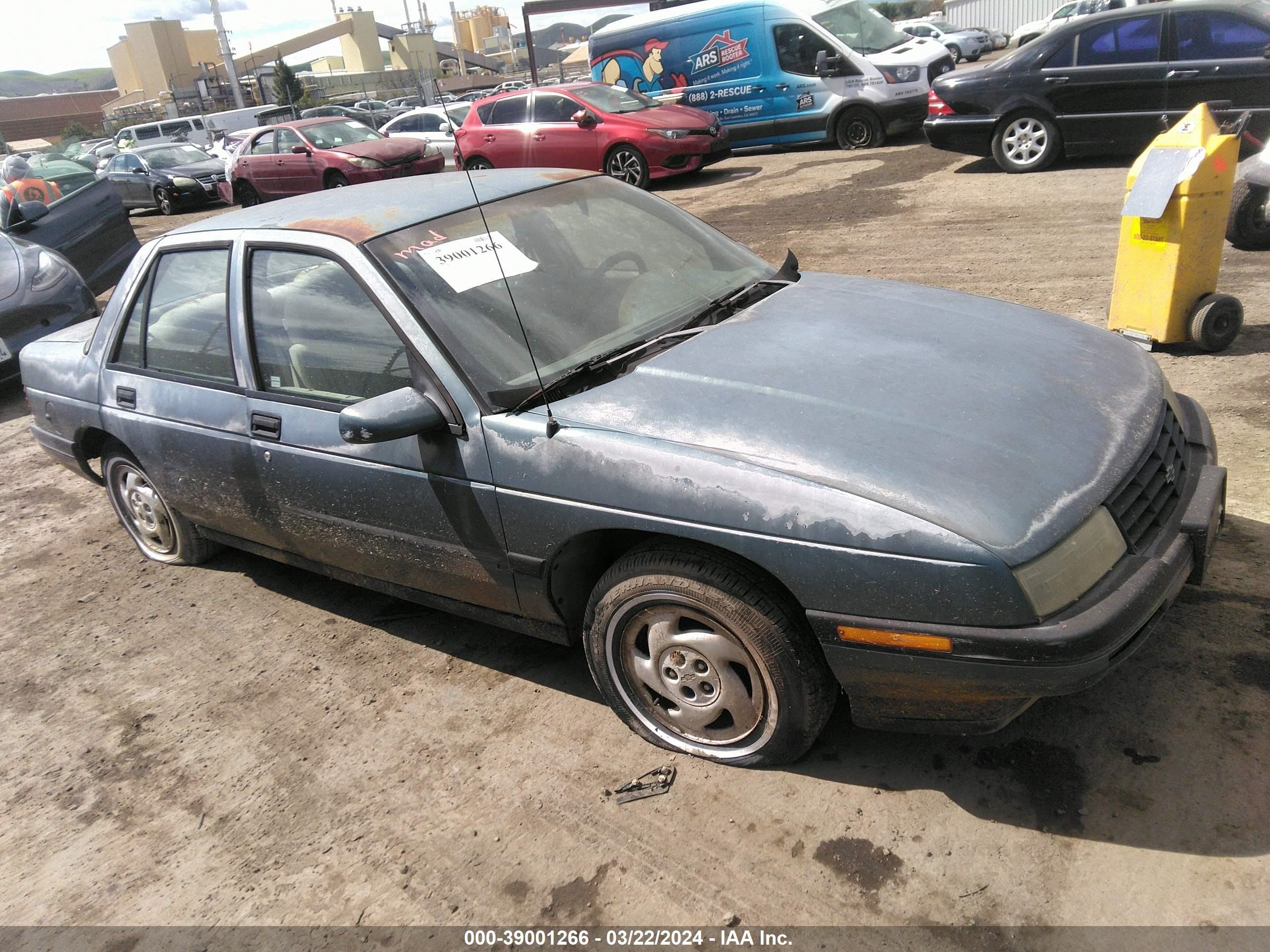 chevrolet corsica 1993 1g1lt53t5py232931