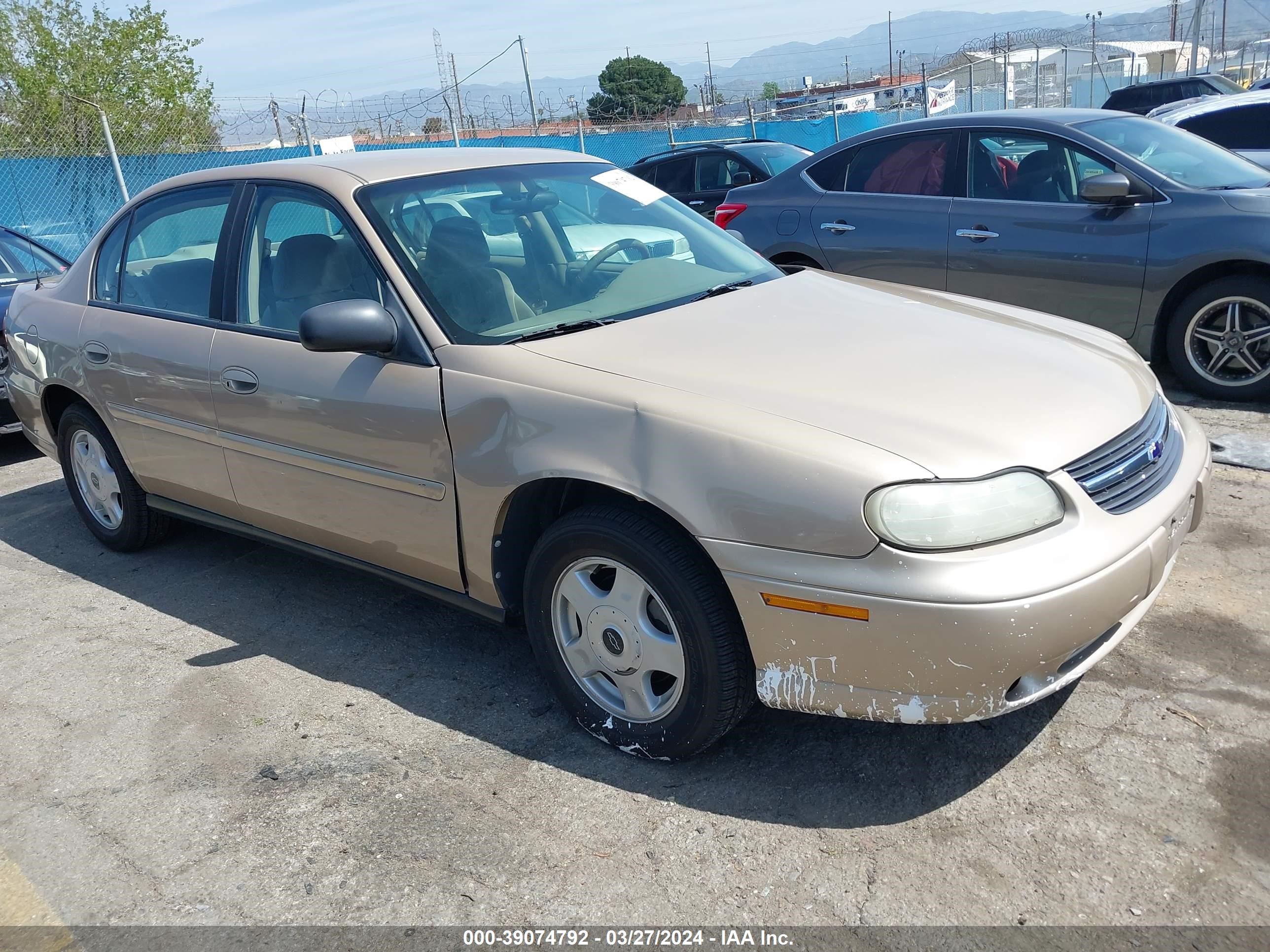 chevrolet malibu 2001 1g1nd52j216203976