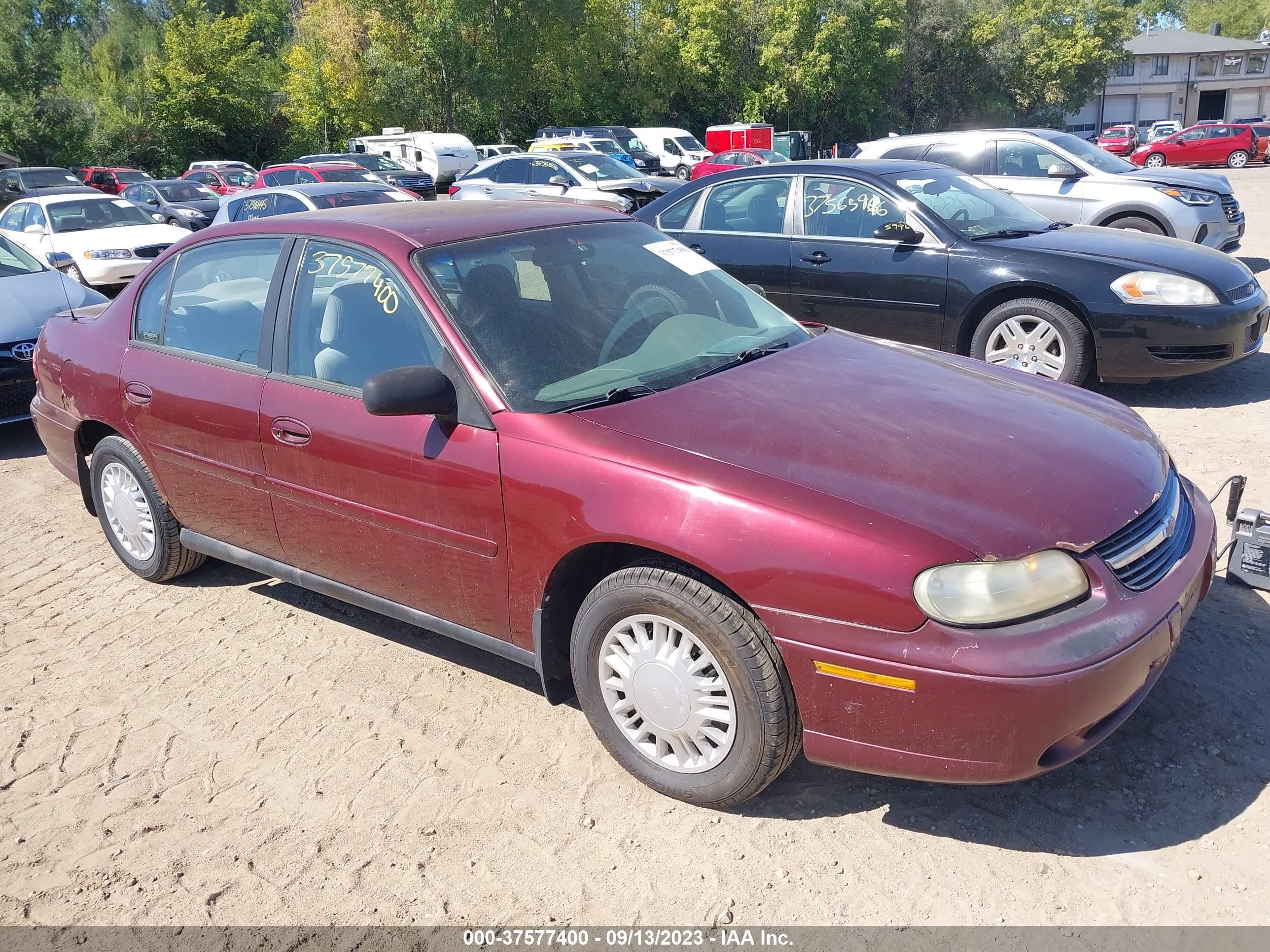 chevrolet malibu 2001 1g1nd52j716148876