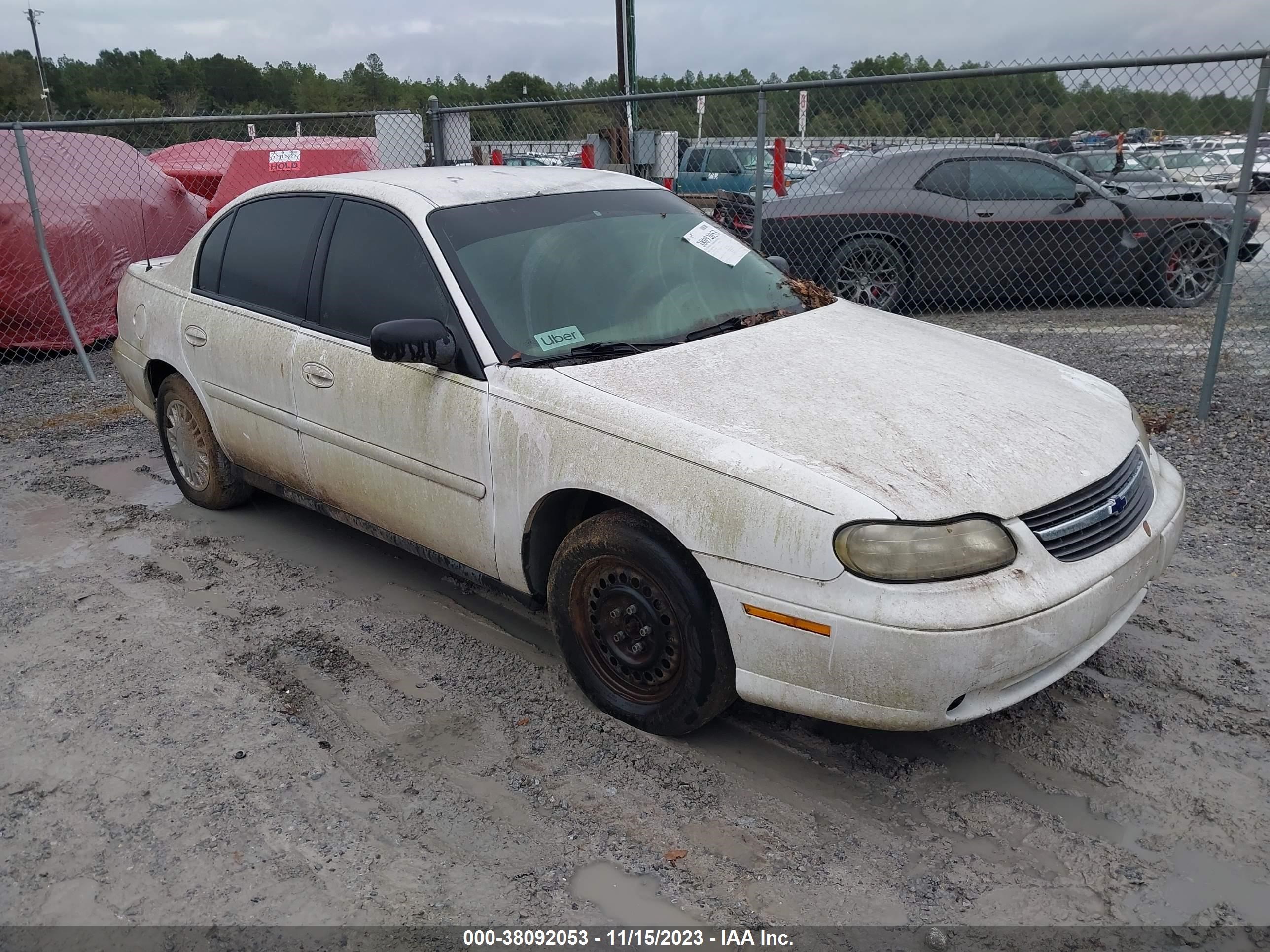 chevrolet malibu 2001 1g1nd52j716248296