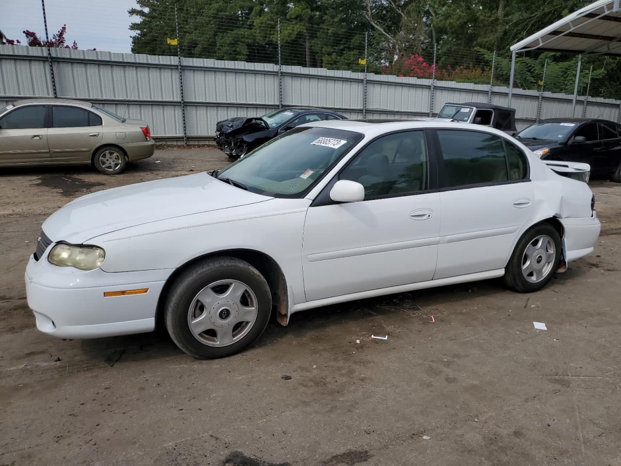 chevrolet malibu 2001 1g1ne52j016201205