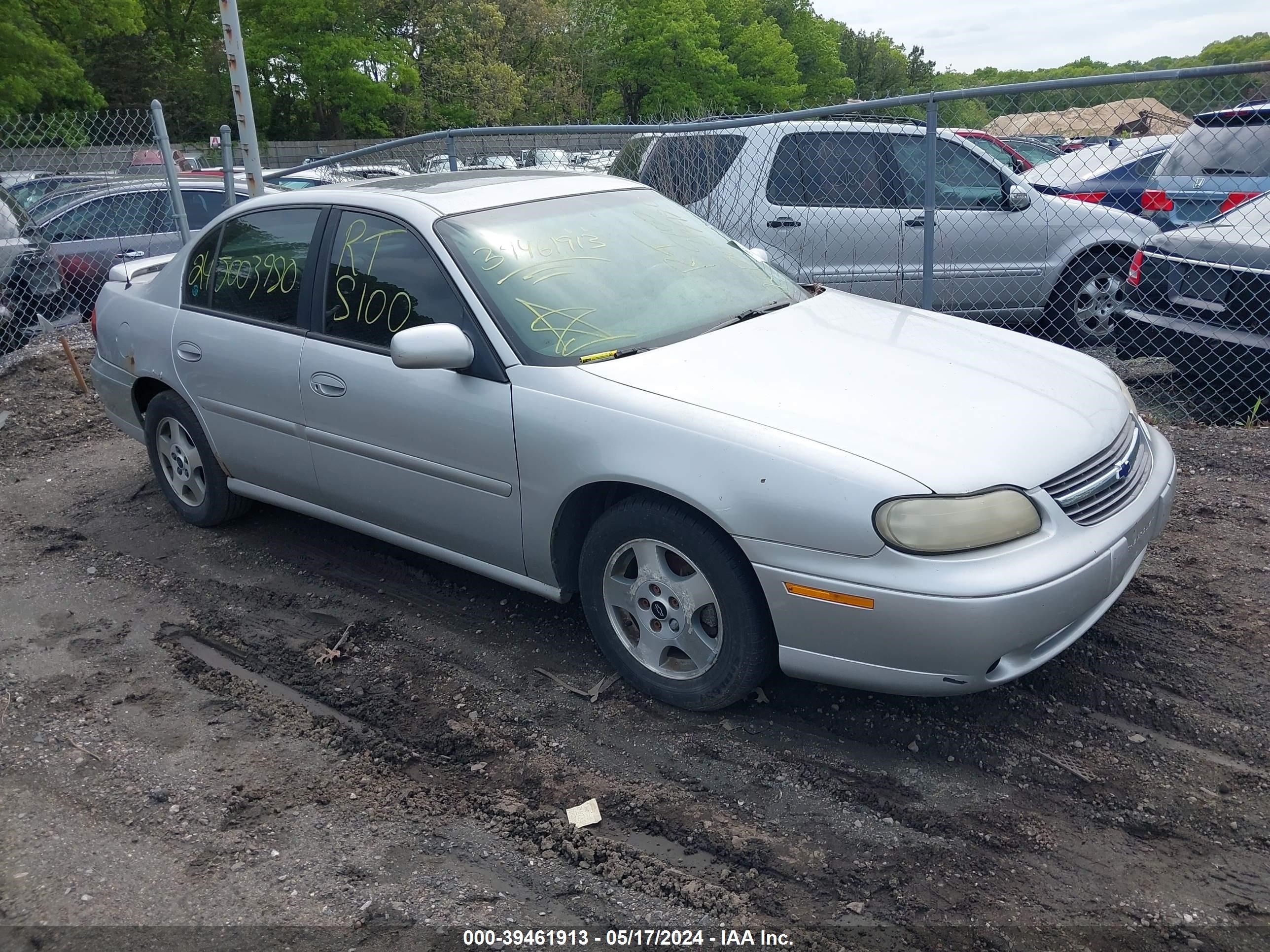 chevrolet malibu 2003 1g1ne52j03m529769