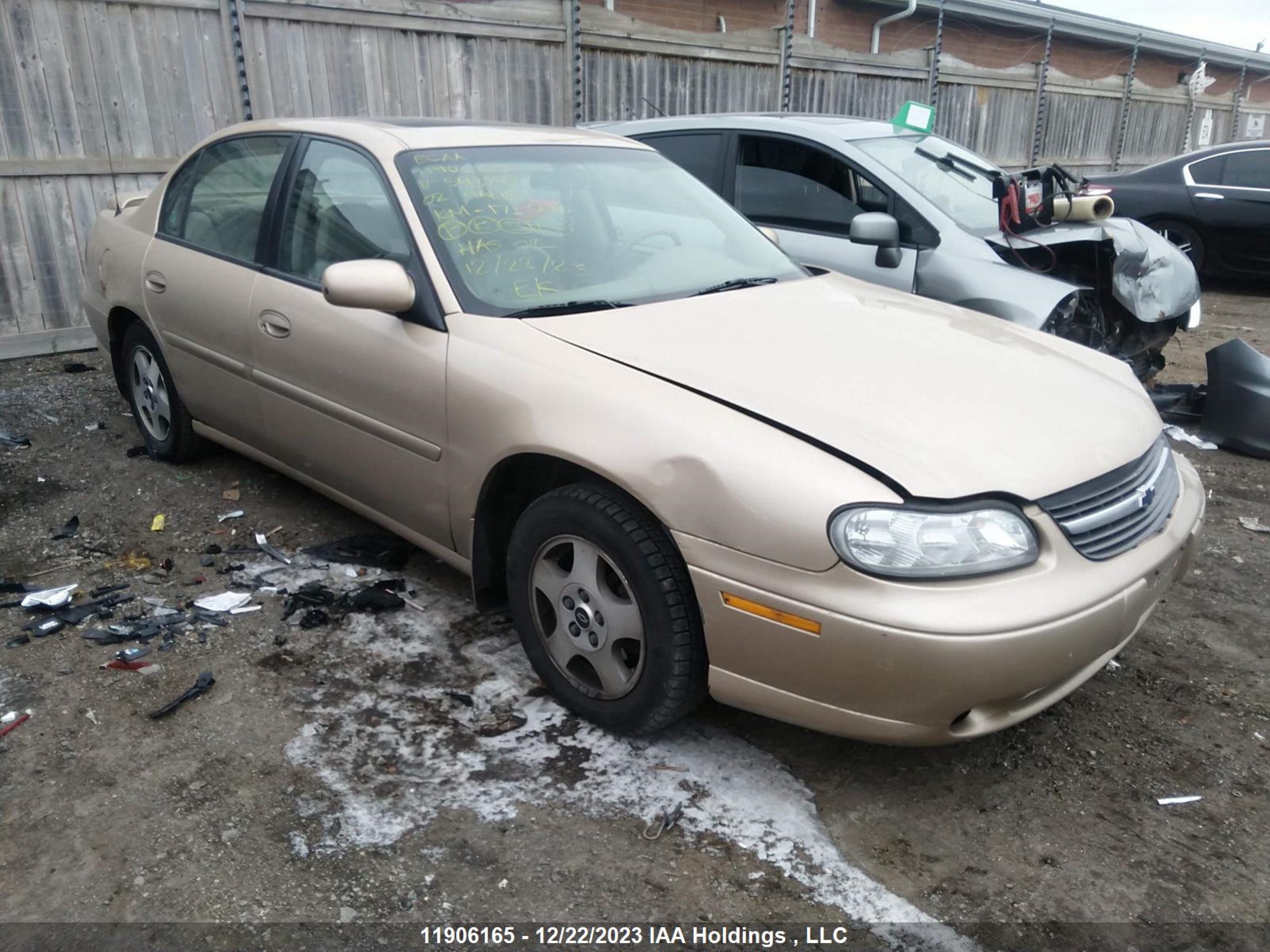 chevrolet malibu 2002 1g1ne52j22m543798