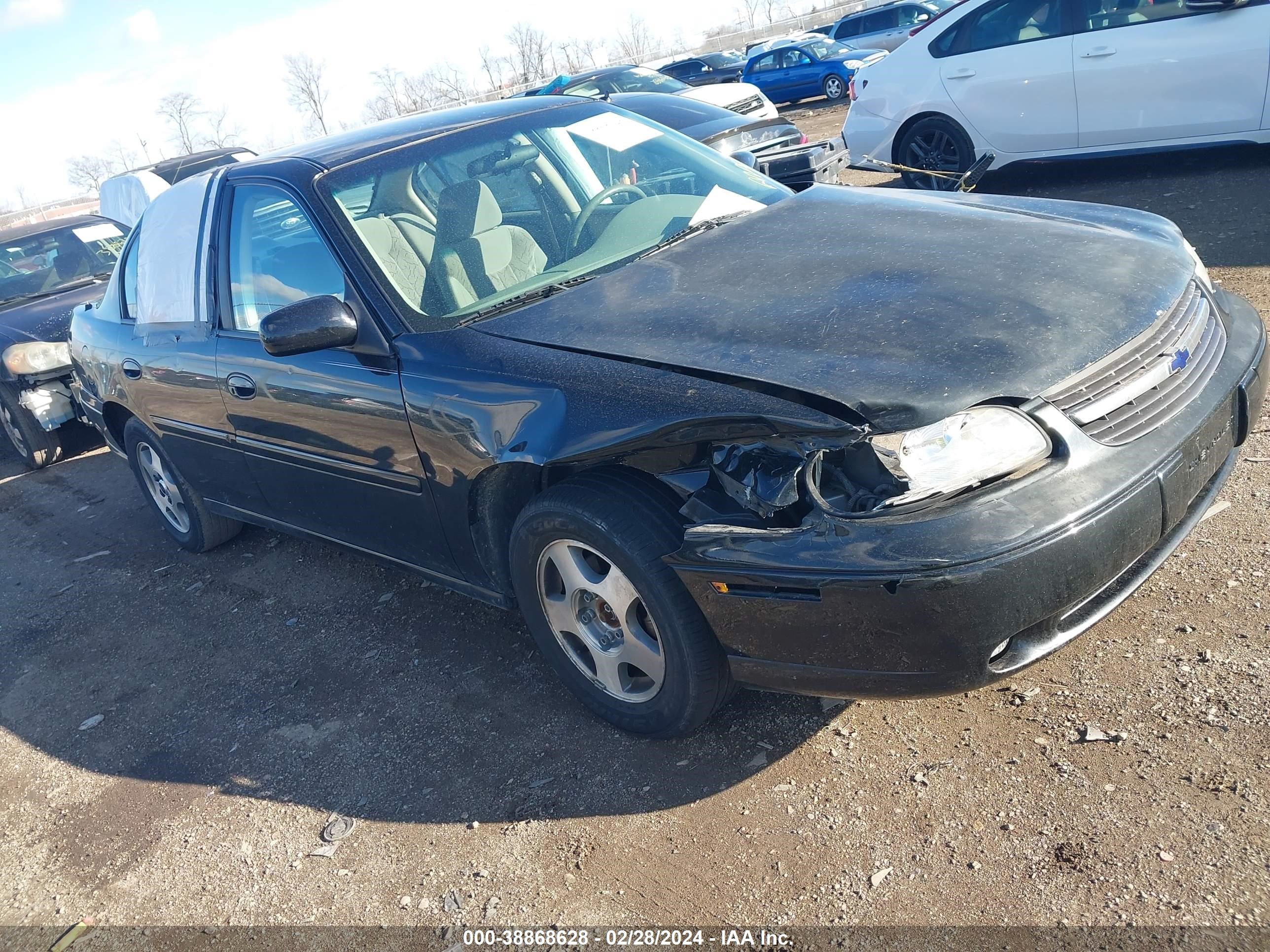 chevrolet malibu 2003 1g1ne52j43m727321