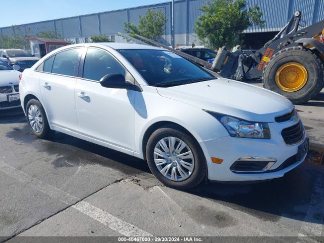 chevrolet cruze 2015 1g1pa5sg5f7209391