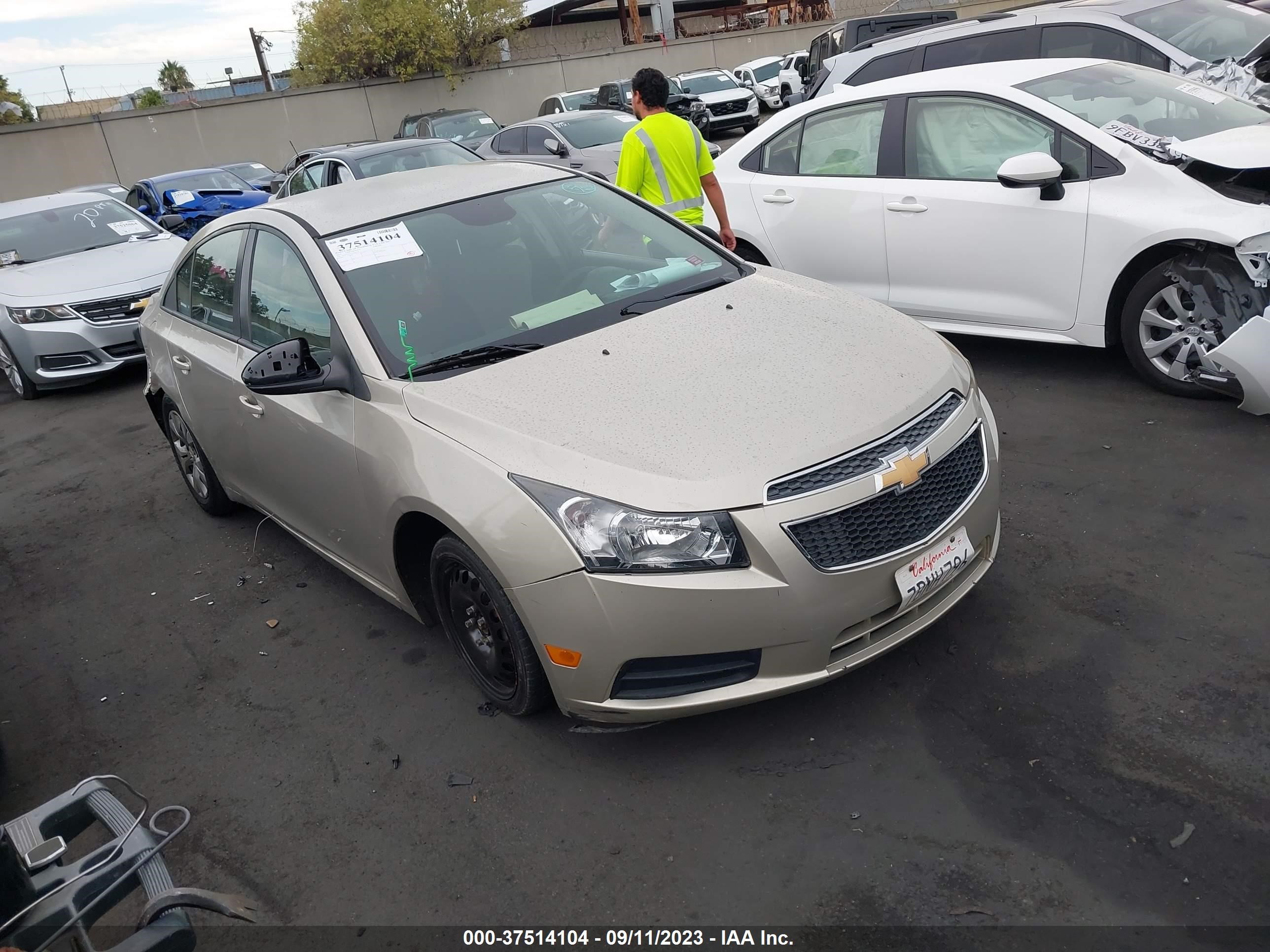 chevrolet cruze 2013 1g1pa5sg7d7264874