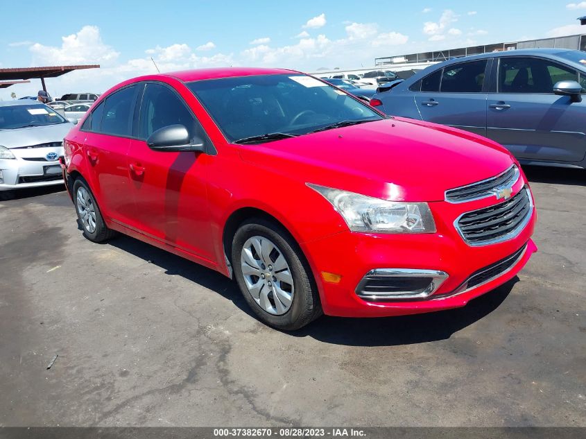 chevrolet cruze 2015 1g1pa5sh1f7191500