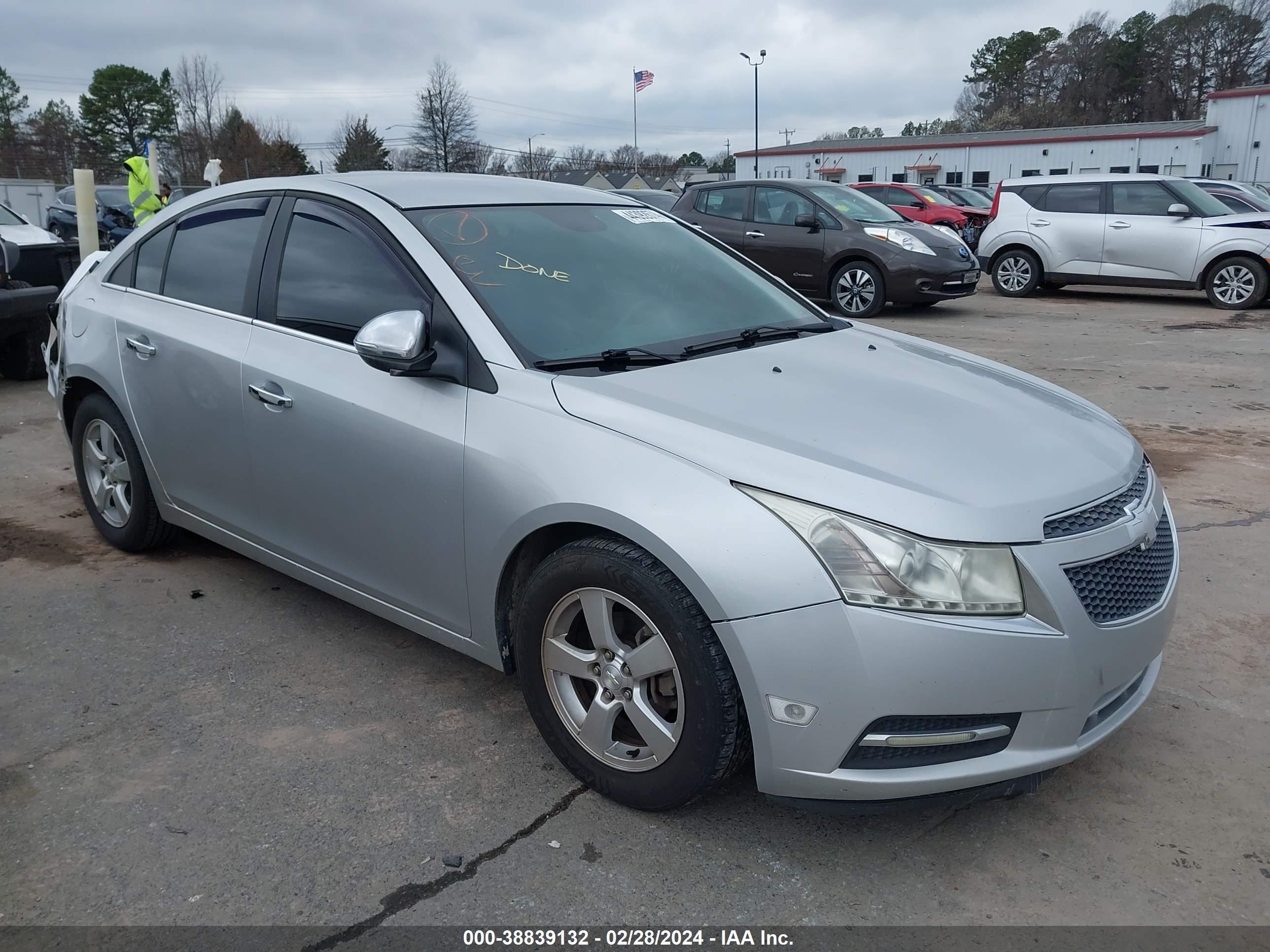 chevrolet cruze 2013 1g1pc5sb7d7206780