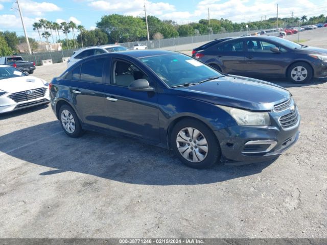 chevrolet cruze limited 2016 1g1pc5sh2g7215976