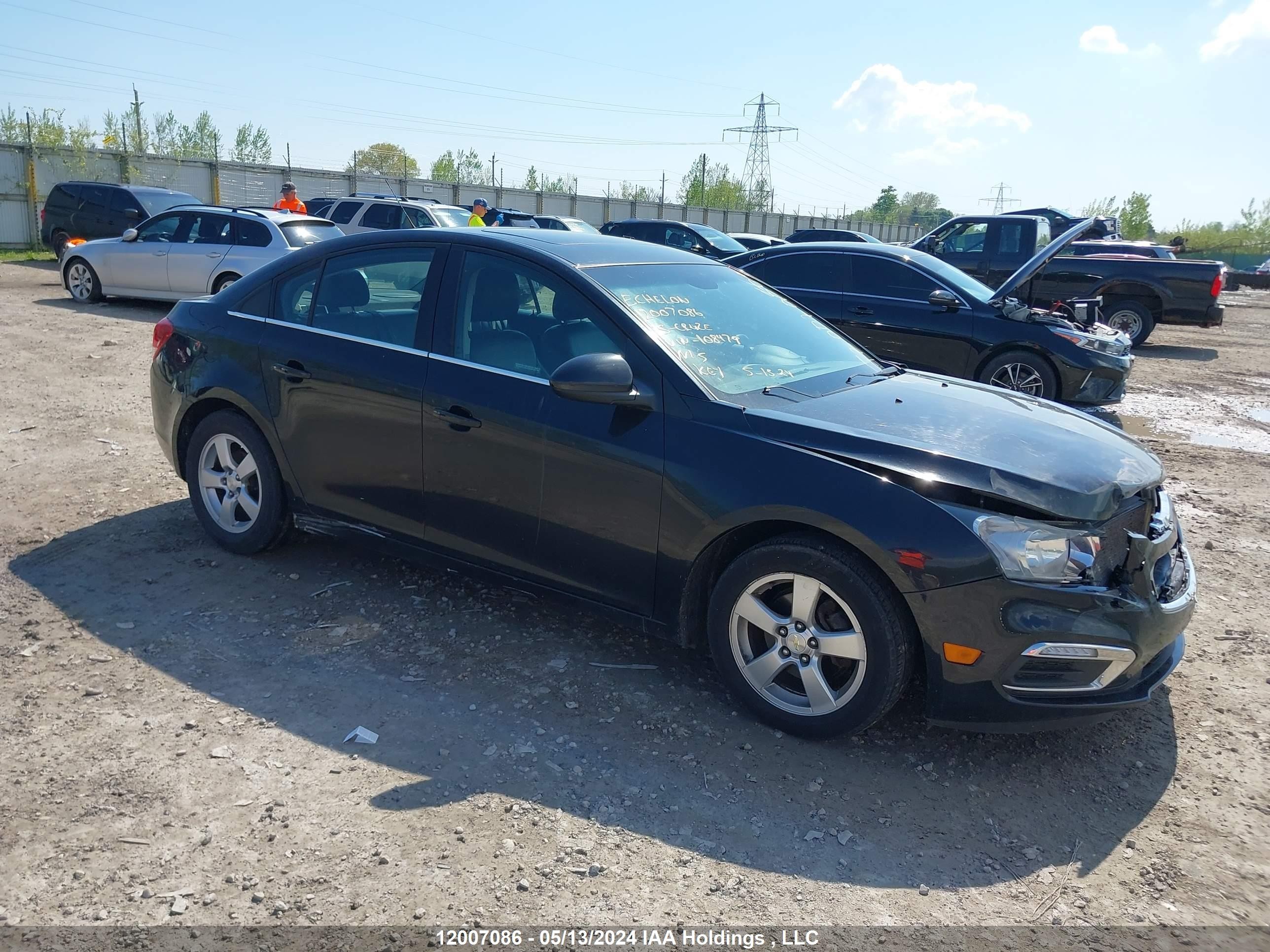 chevrolet cruze 2015 1g1pe5sb6f7108479