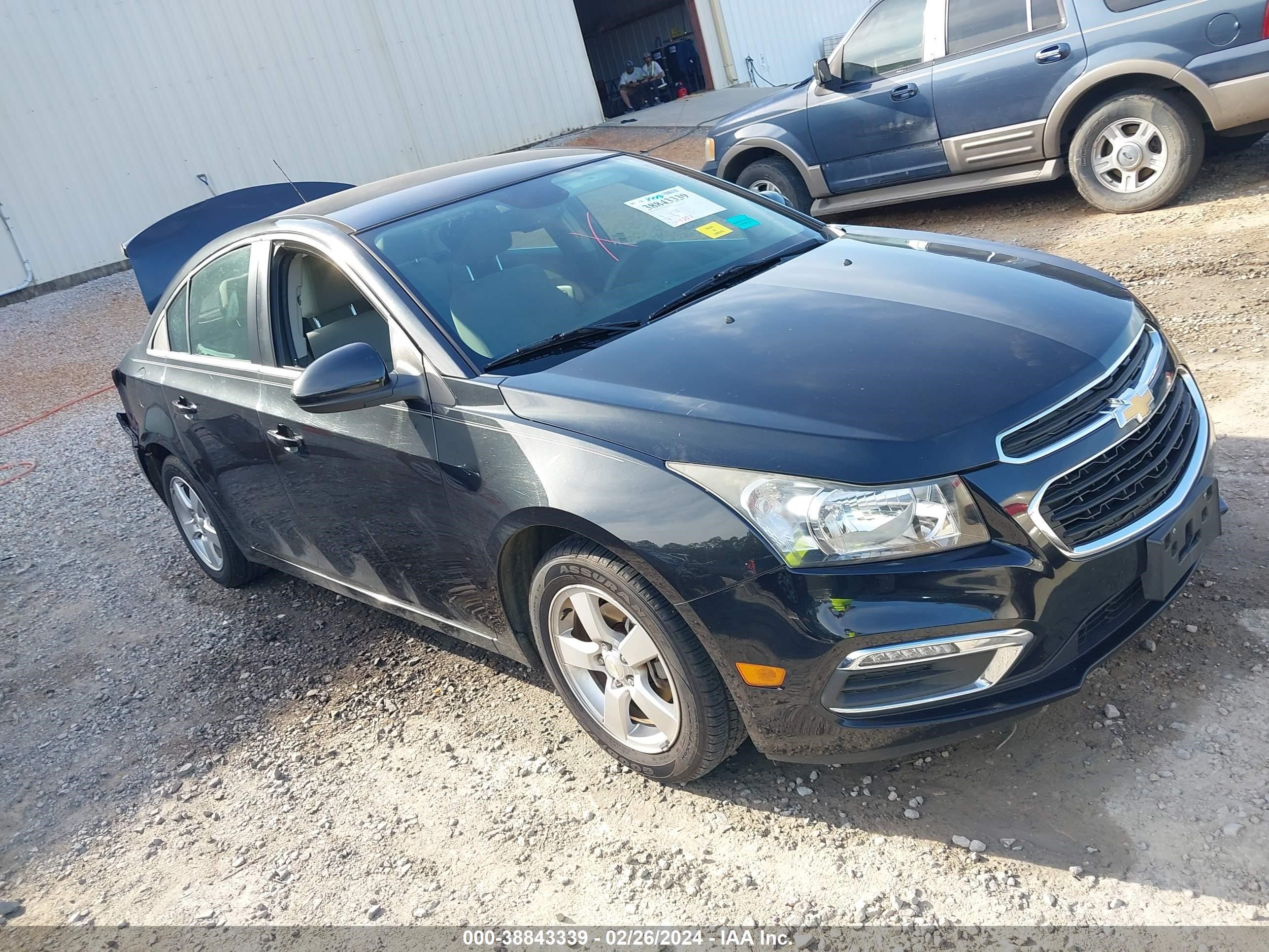 chevrolet cruze 2016 1g1pe5sb7g7169499